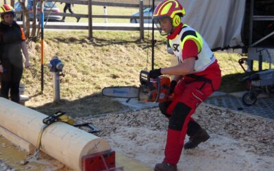 Erfolgreiche Premiere der LLA Lienz bei der Staatsmeisterschaft der Waldarbeit